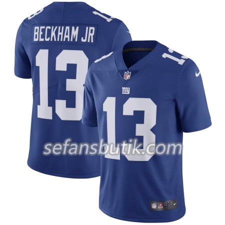 New York Giants Tröjor Odell Beckham Jr 13 Nike Blå - Herr New York Giants Tröjor Odell Beckham Jr 13 Nike Blå - Herr